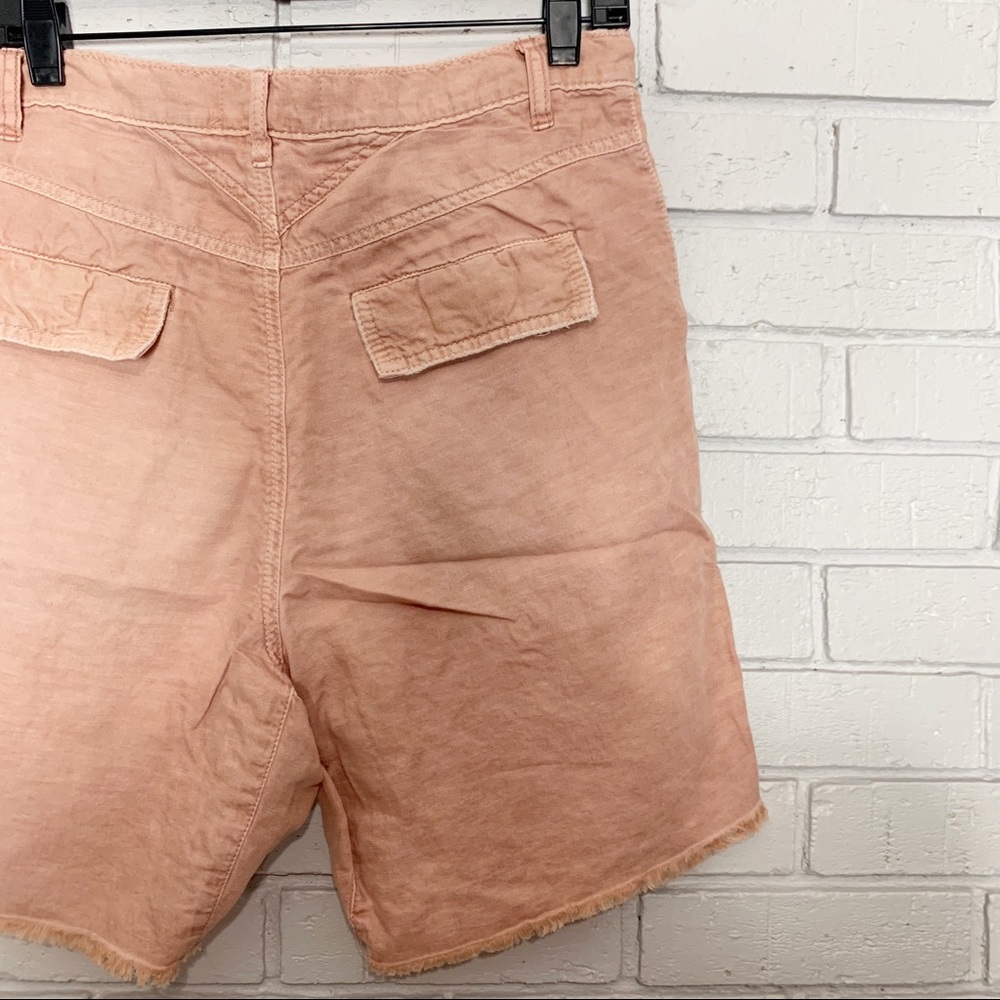Free People Women’s Utility Braided Rose Shorts - Picture 10 of 16